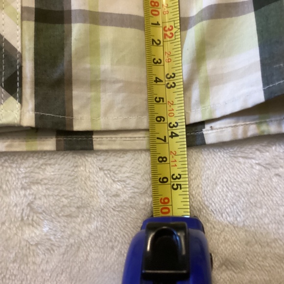 Mens ROCAWEAR SIZE 3XL STRIPED/PLAID LONG SLEEVE BUTTON UP- Nice! - Picture 5 of 7